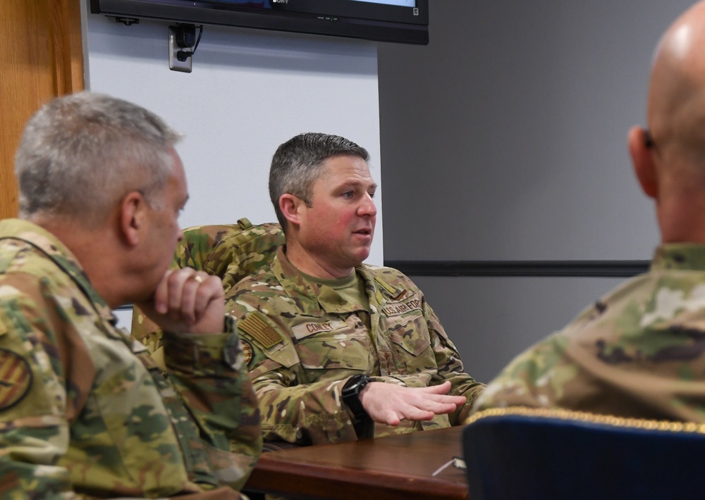 AFSOC Commander visits the 193rd SOW