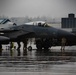 142nd LRS Hot-Pit Refuel F-15C Eagles