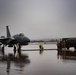 142nd LRS Hot-Pit Refuel F-15C Eagles