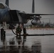 142nd LRS Hot-Pit Refuel F-15C Eagles