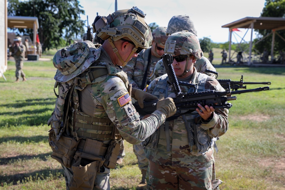 101st Troop Command Conducts Marksmanship Qualification at Camp Santiago Joint Training Center