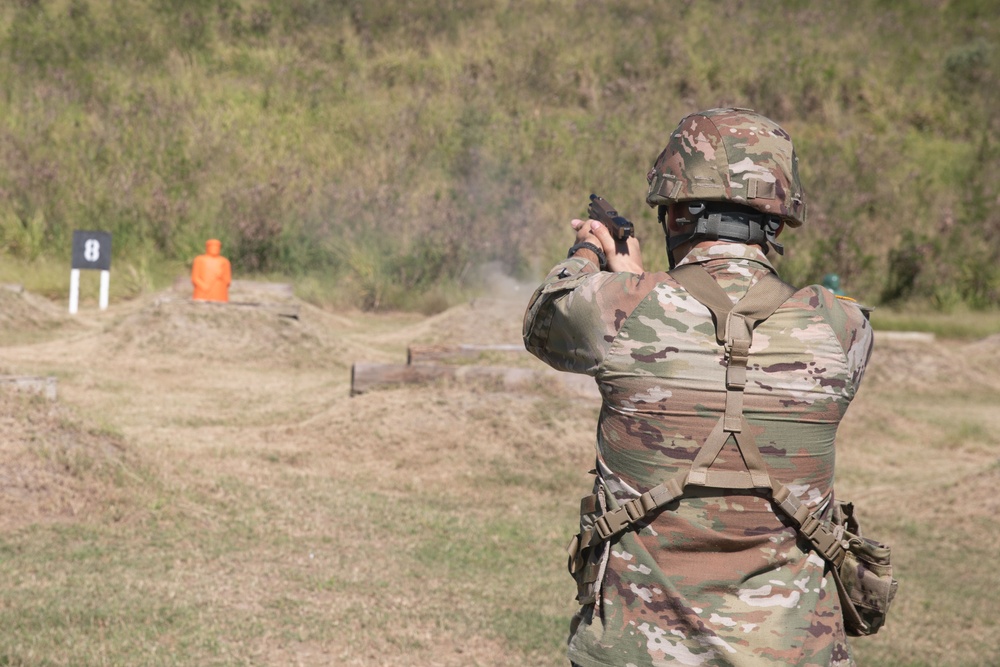 101st Troop Command Conducts Marksmanship Qualification at Camp Santiago Joint Training Center