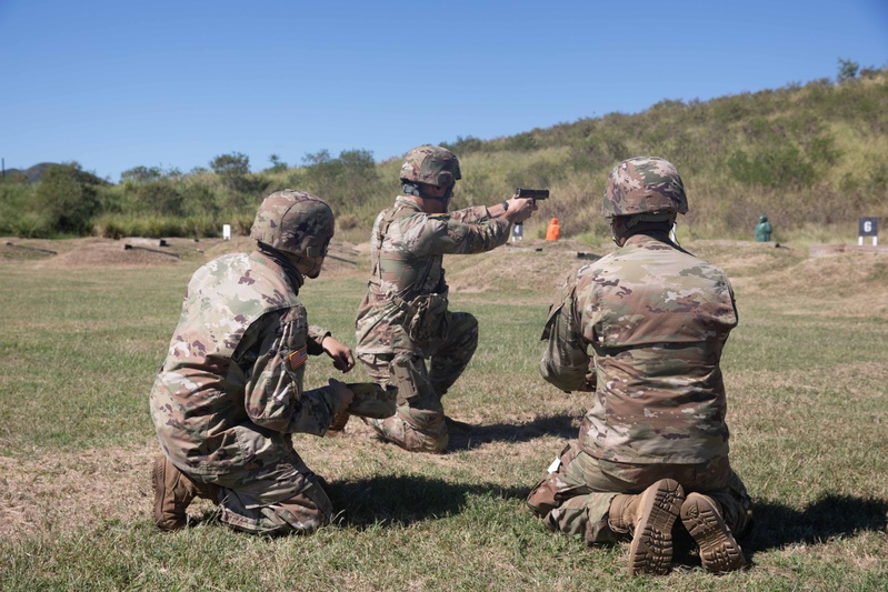 101st Troop Command Conducts Marksmanship Qualification at Camp Santiago Joint Training Center