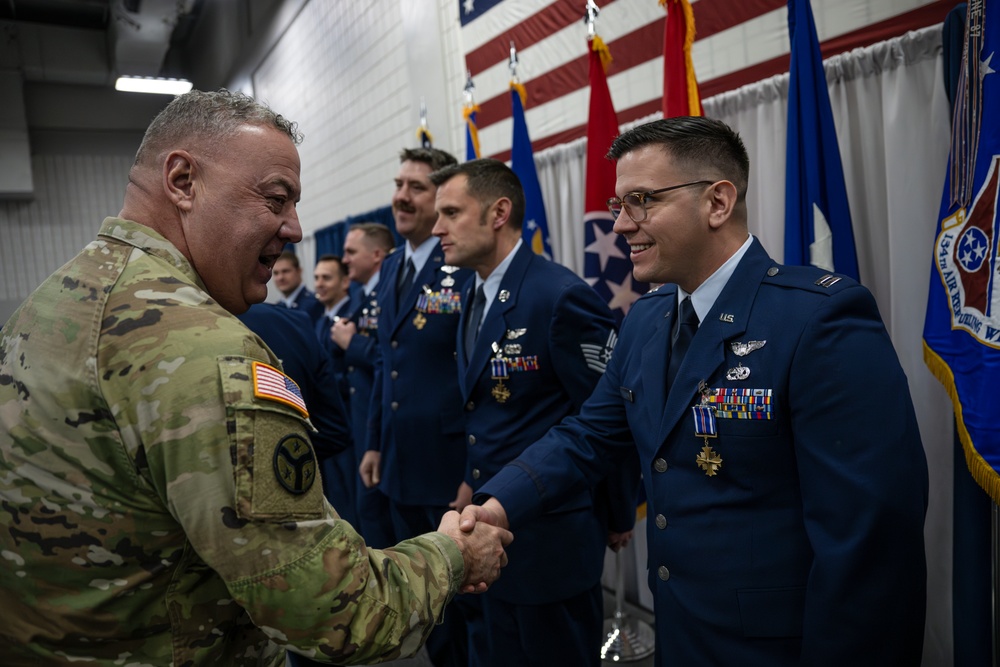 134th ARW aircrews honored with Distinguished Flying Cross