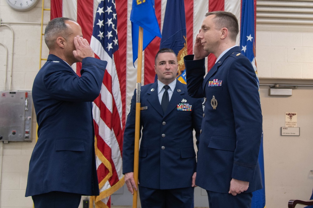 Shagena assumes command of 127th Logistics Readiness Squadron