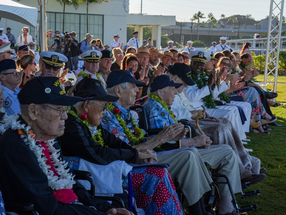 The 83rd Pearl Harbor commemoration ceremony