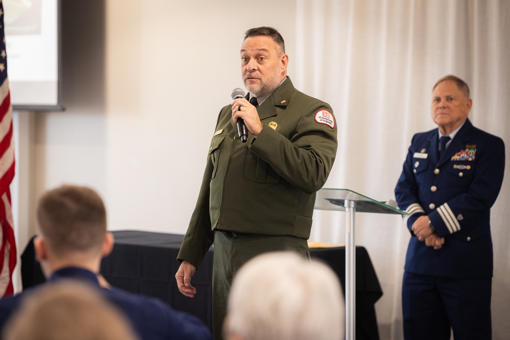 Lake Lanier Park Ranger Attends Change of Watch Ceremony