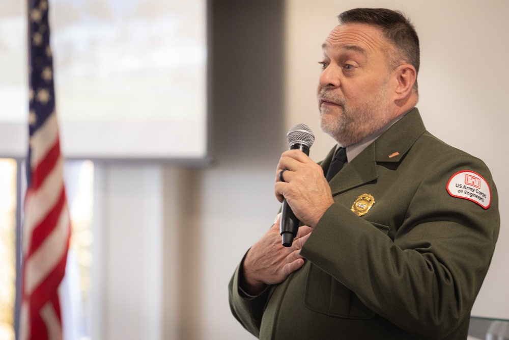 Lake Lanier Park Ranger Attends Change of Watch Ceremony