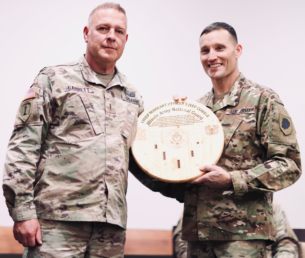 TOP-RANKED WARRANT OFFICER RETIRES AFTER 36 YEARS OF SERVICE