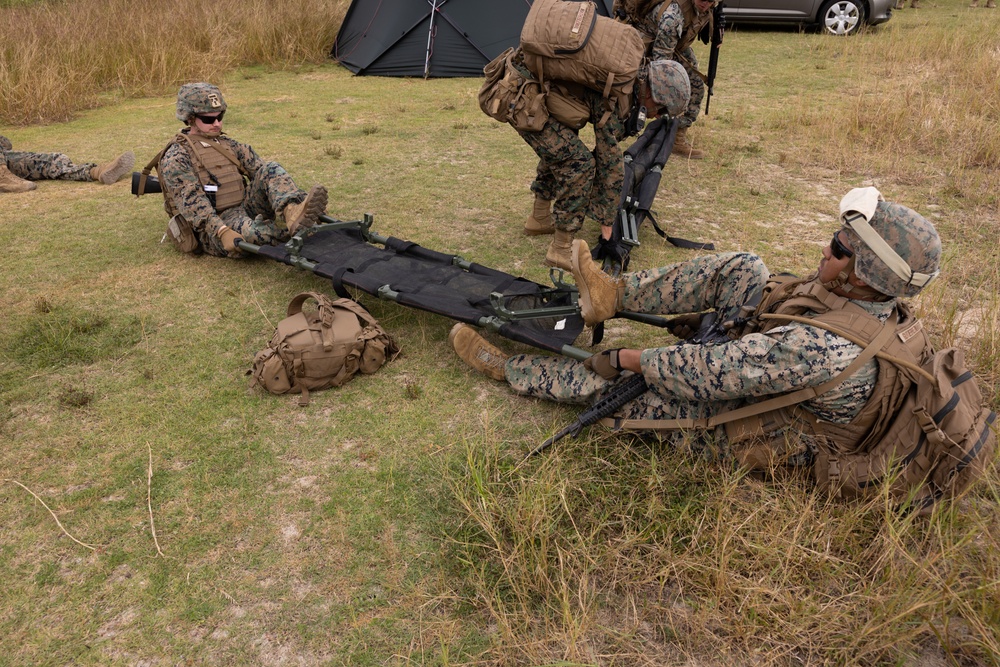 CLB-31 conducts Mass Casualty Exercise