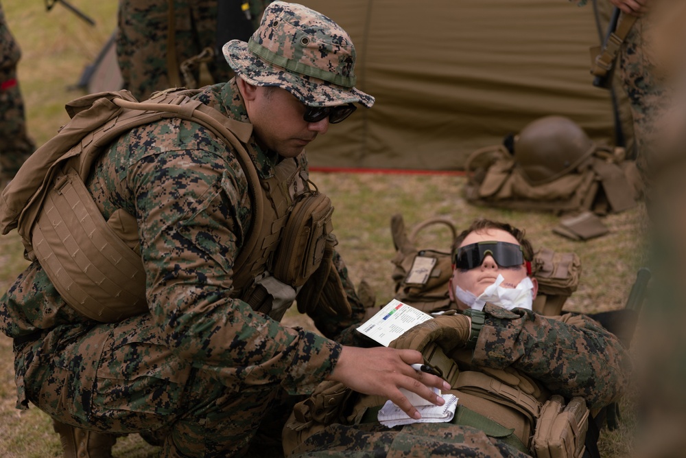 CLB-31 conducts Mass Casualty Exercise