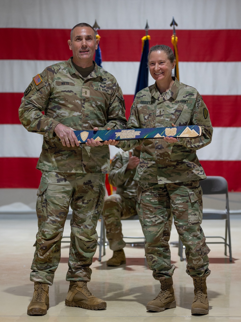 Chief Warrant Officer 5 Tracy Dooley Gift of Appreciation