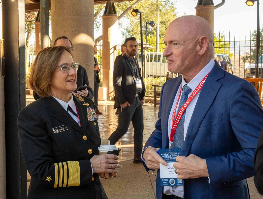 CNO Visits Reagan National Defense Forum