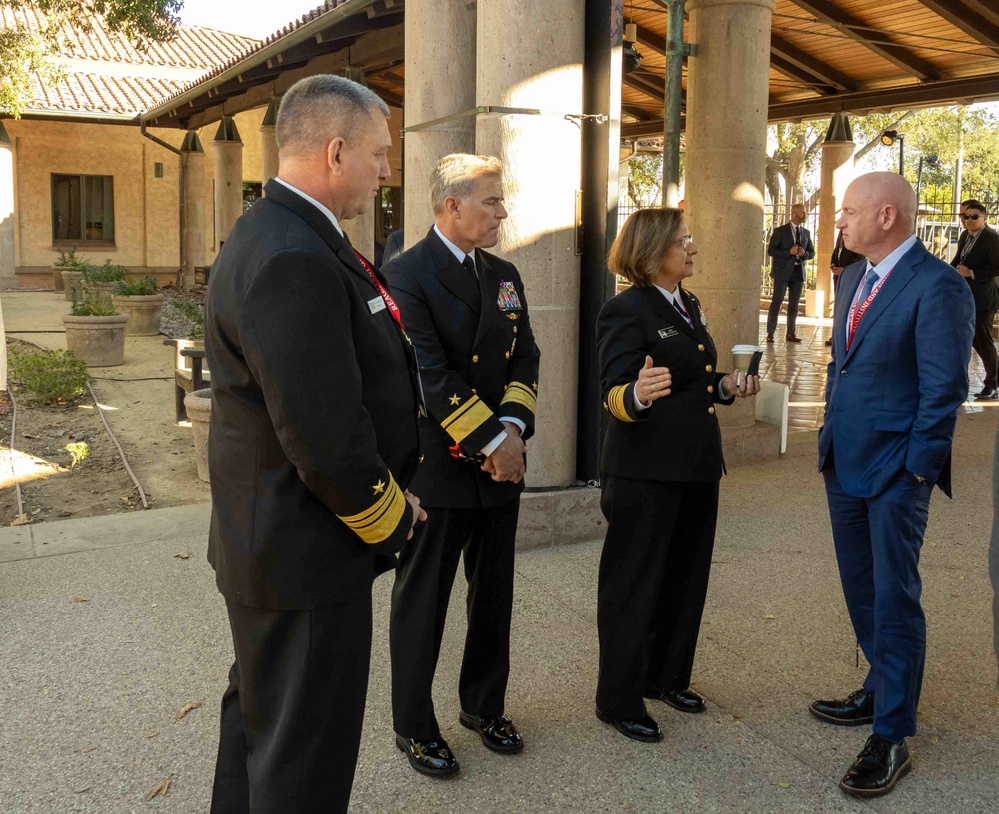 CNO Visits Reagan National Defense Forum