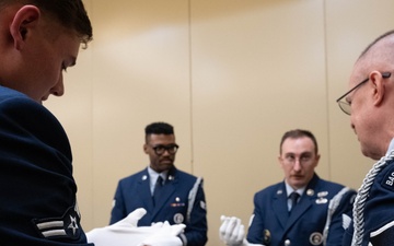 Indiana Air National Guard Honor Guard Presents Colors at Big Ten Championship Game in Indianapolis