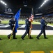 Indiana Air National Guard Honor Guard Presents Colors at Big Ten Championship Game in Indianapolis