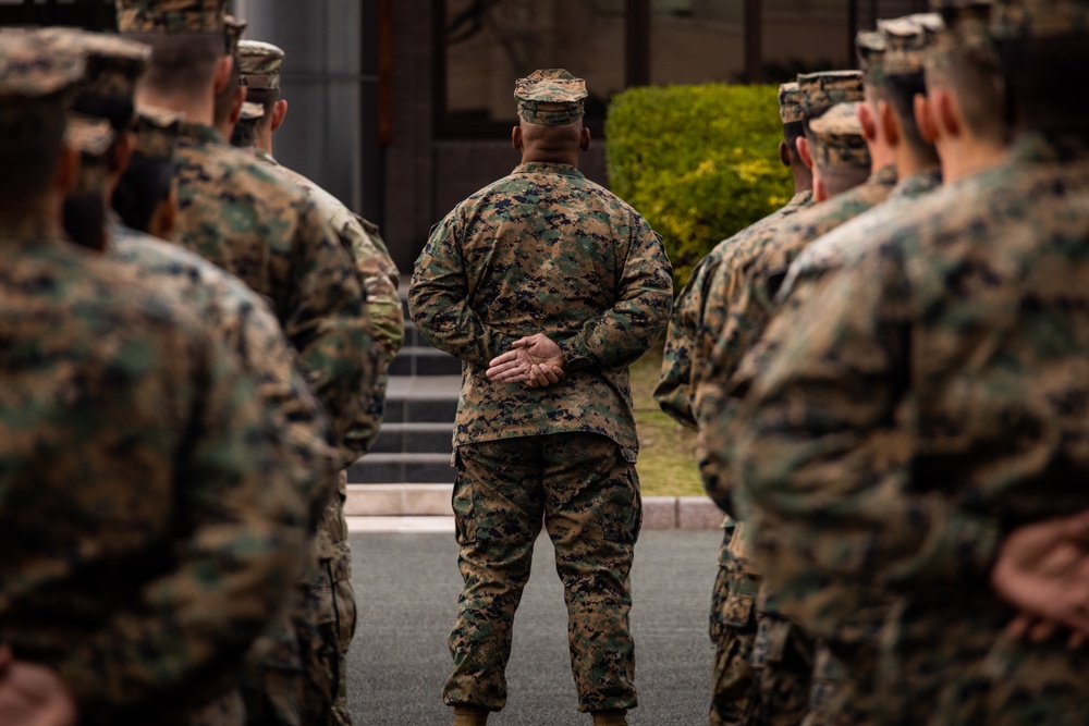 Service members from U.S., Australia, Japan participate in the Opening Ceremony