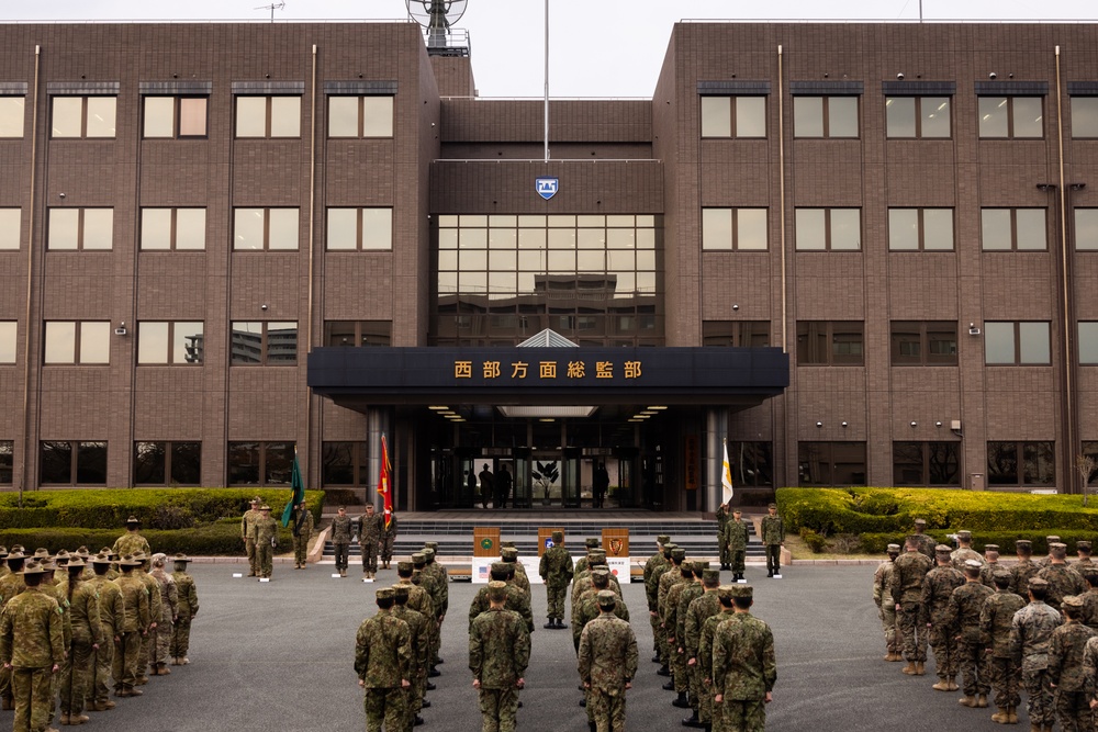 Service members from U.S., Australia, Japan participate in the Opening Ceremony