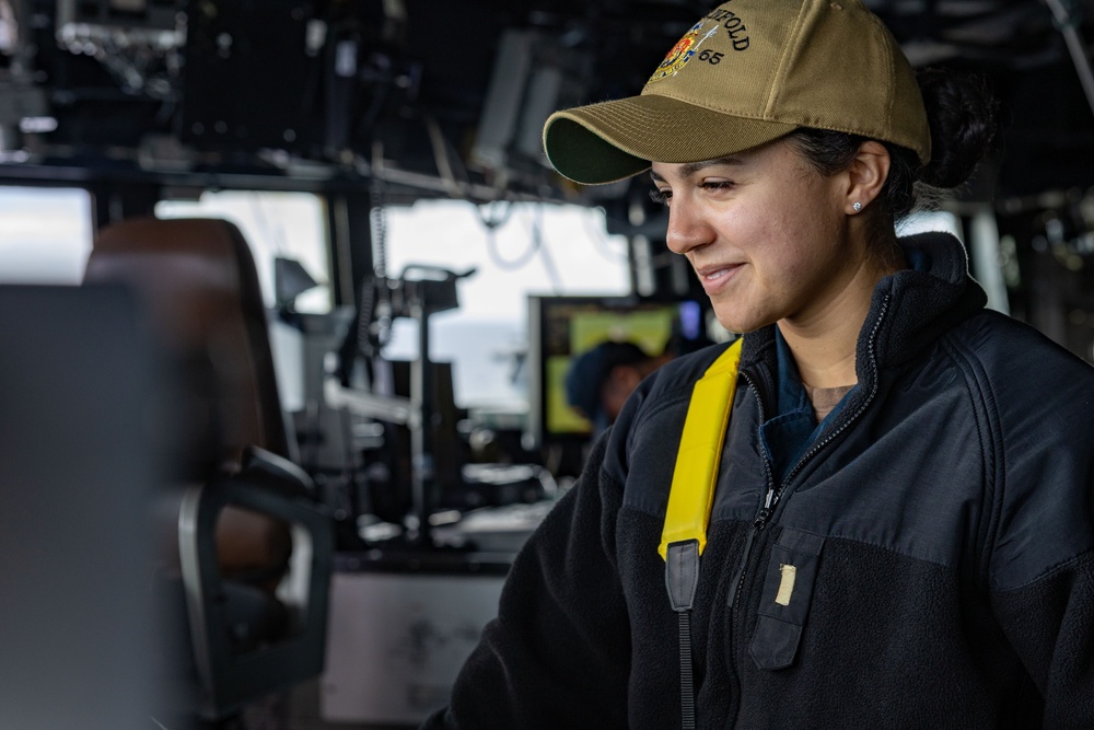 USS Benfold Daily Operations