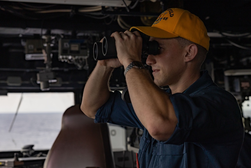 USS Benfold Daily Operations