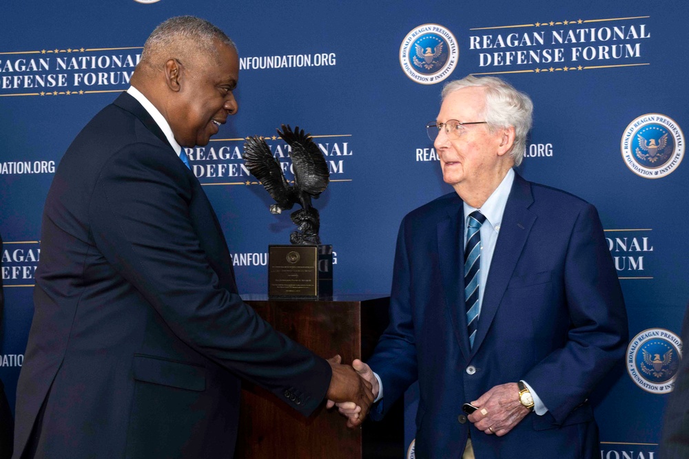 SECDEF Delivers Keynote Address at Reagan National Defense Forum