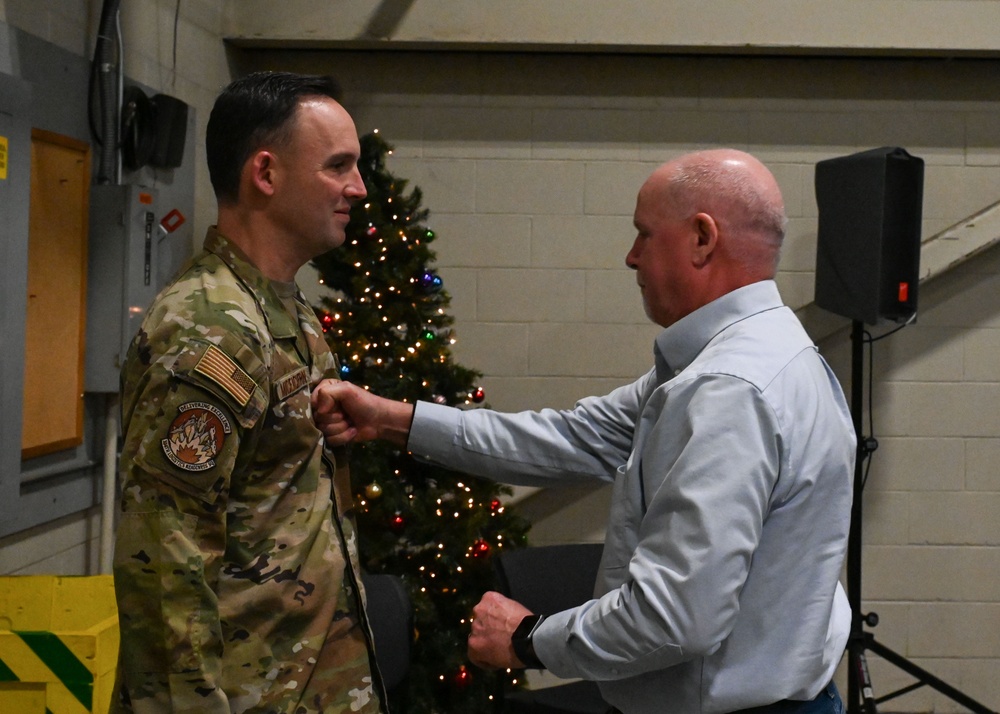 104th Logistics Readiness Squadron promotes MacEachern to Major