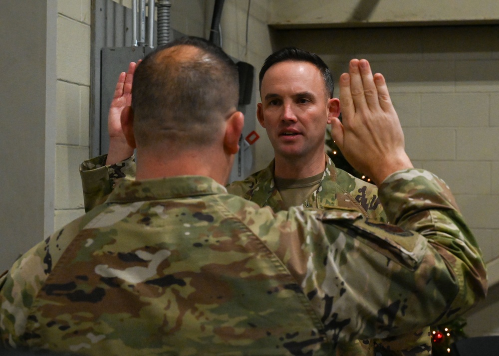 104th Logistics Readiness Squadron promotes MacEachern to Major