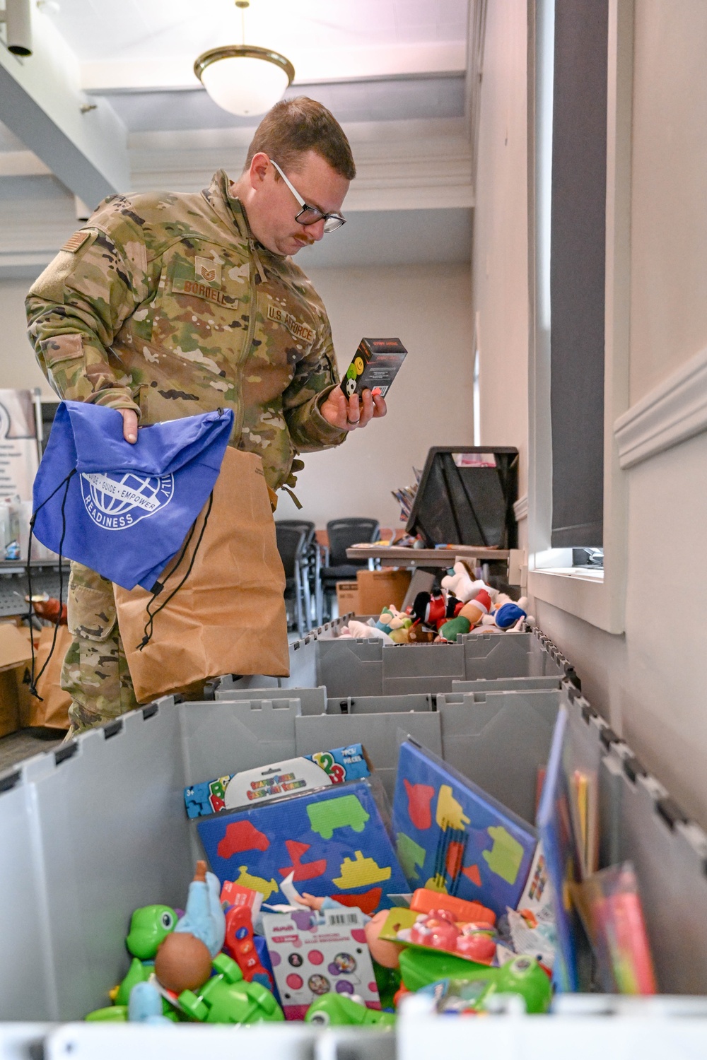 Toys and Trees for Troops