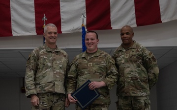 The 179th Cyberspace Wing held a CCAF Graduation Ceremony