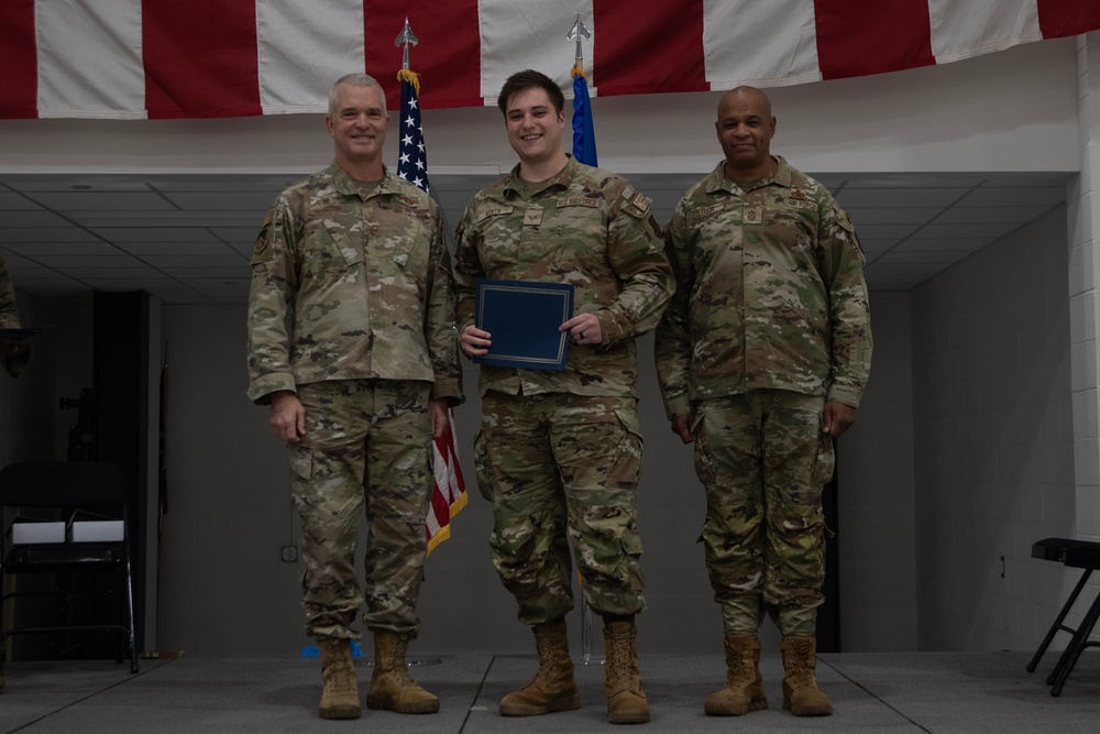 The 179th Cyberspace Wing held a CCAF graduation ceremony