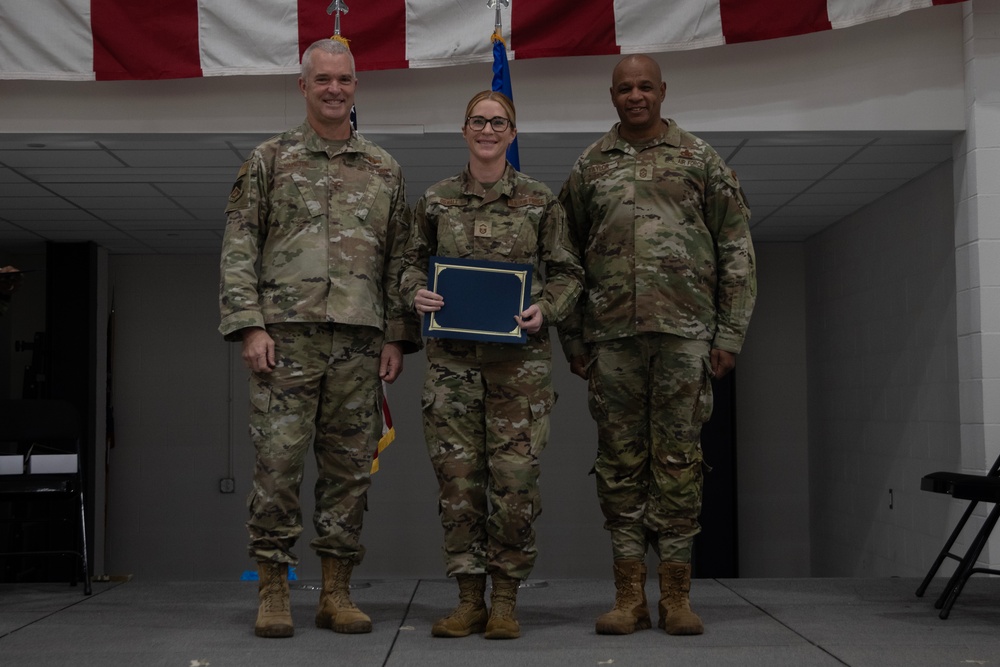 The 179th Cyberspace Wing held a CCAF graduation ceremony