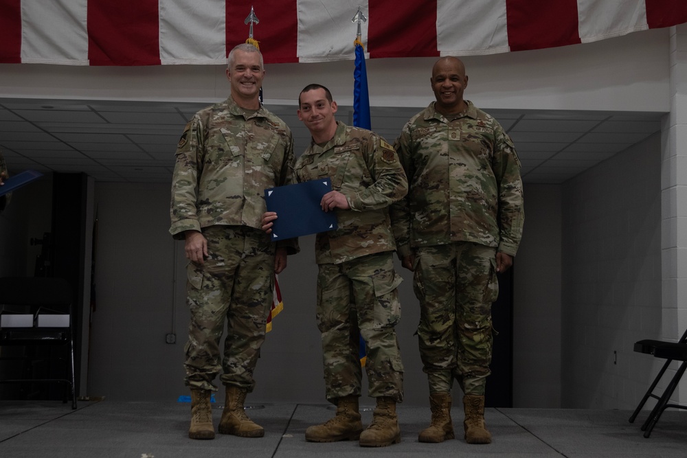 The 179th Cyberspace Wing held a CCAF graduation ceremony