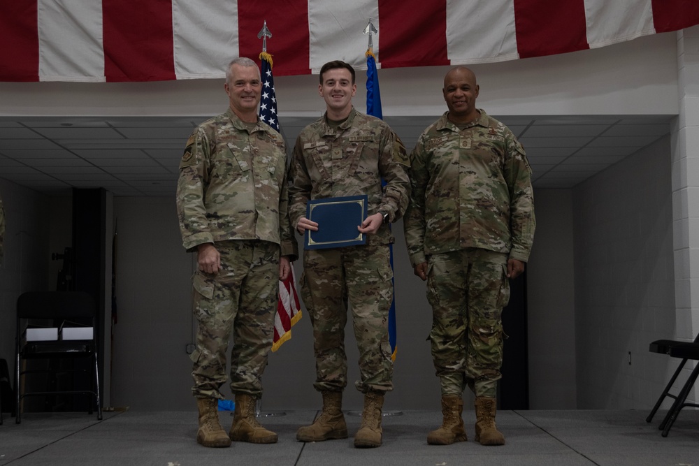 The 179th Cyberspace Wing held a CCAF graduation ceremony