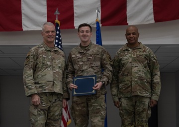 The 179th Cyberspace Wing held a CCAF graduation ceremony