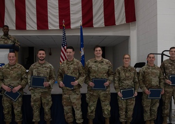 The 179th Cyberspace Wing held a CCAF graduation ceremony