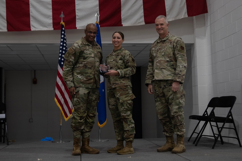 The 179th Cyberspace Wing held an Airman of the Year Ceremony