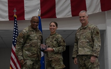 The 179th Cyberspace Wing held an Airman of the Year Ceremony