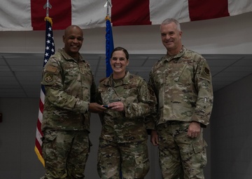 The 179th Cyberspace Wing held an Airman of the Year Ceremony