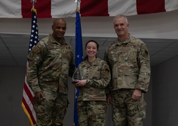 The 179th Cyberspace Wing Airman of the Year Ceremony