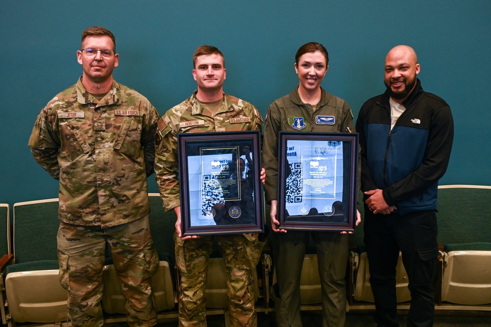 Two NY Air Guardsmen Awarded for Saving Wingmen’s Lives