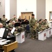 133rd Army National Guard Band collaborative holiday concert rehearsal