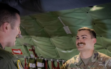 A Moment to Remember: 190th Crew Chiefs Rally for Inflight Reenlistment Ceremony