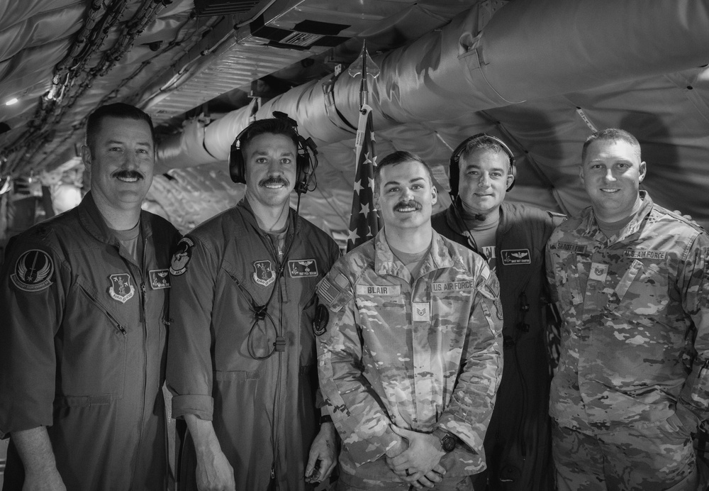 A Moment to Remember: 190th Crew Chiefs Rally for Inflight Reenlistment Ceremony