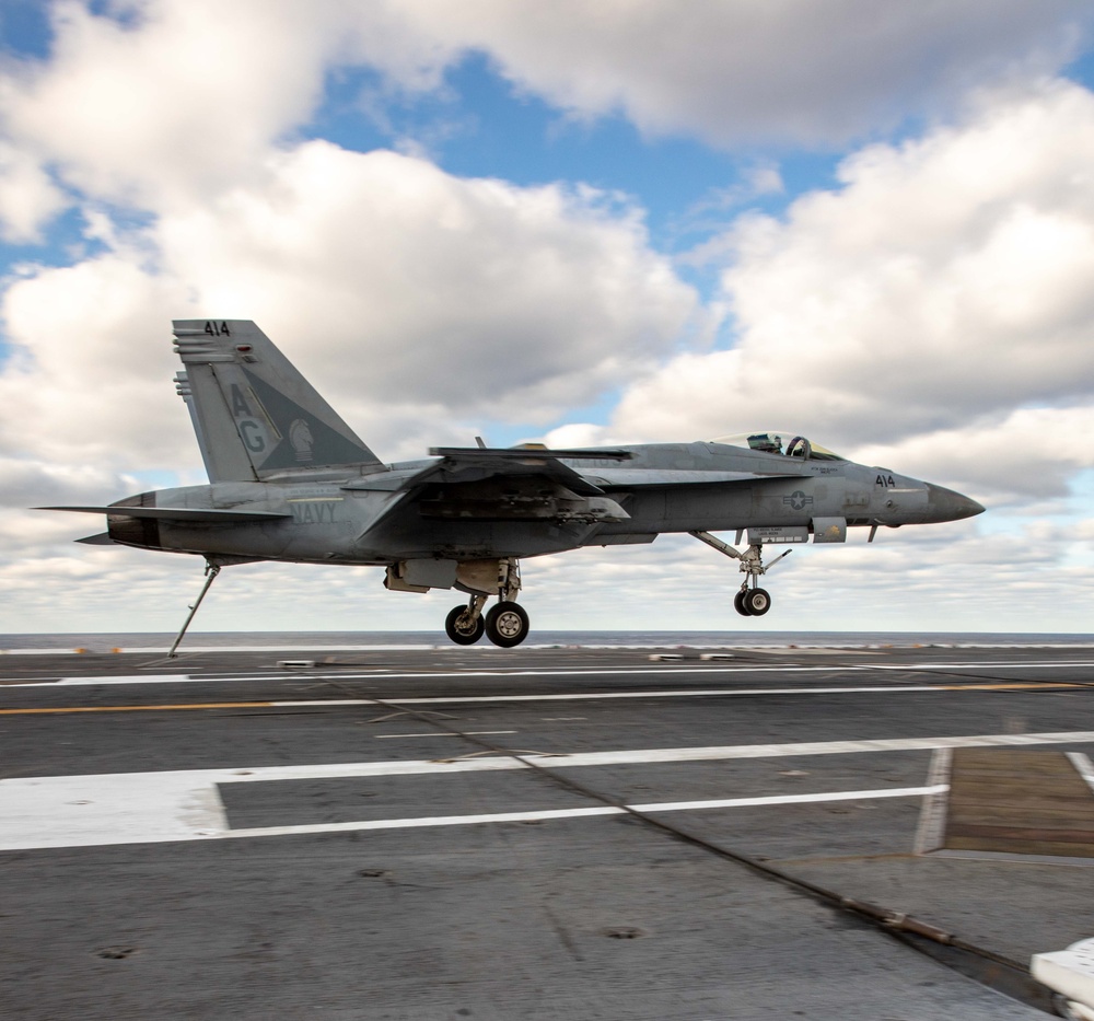 Daily Operations Aboard USS George H.W. Bush (CVN 77)