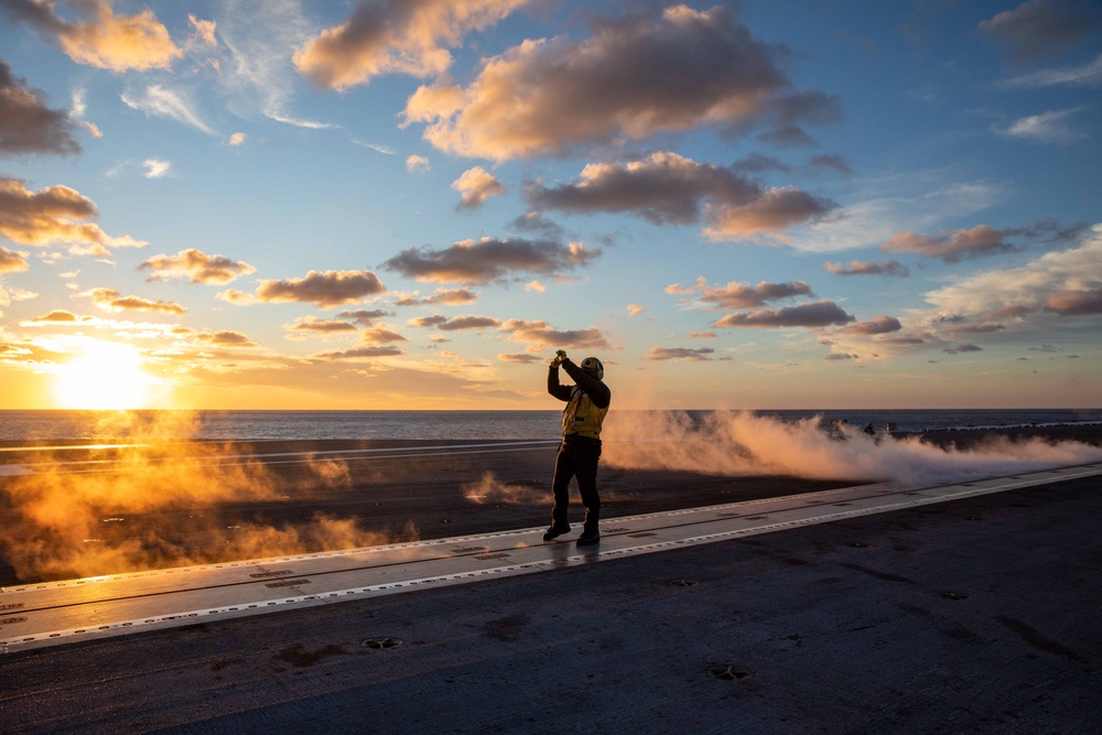 Daily Operations Aboard USS George H.W. Bush (CVN 77)