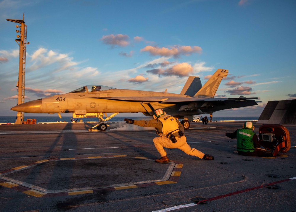 Daily Operations Aboard USS George H.W. Bush (CVN 77)