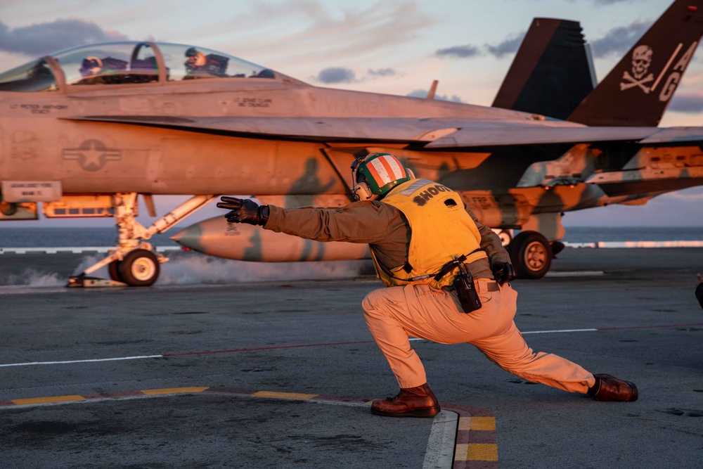 Daily Operations Aboard USS George H.W. Bush (CVN 77)