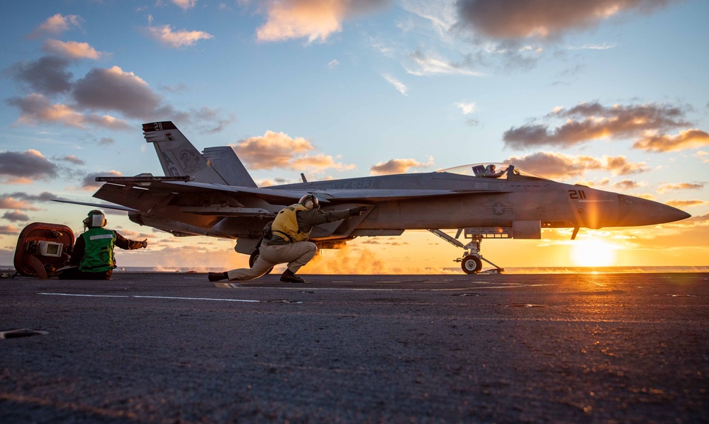 Daily Operations Aboard USS George H.W. Bush (CVN 77)