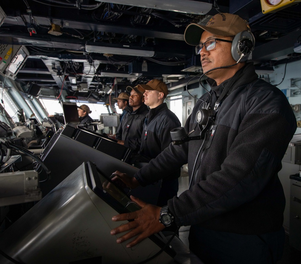 Daily Operations Aboard USS George H.W. Bush (CVN 77)