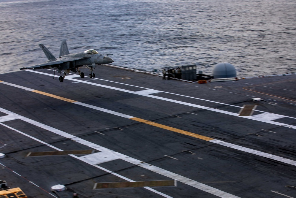 Daily Operations Aboard USS George H.W. Bush (CVN 77)